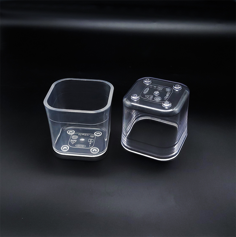 迷你方形储物罐收纳盒注塑开模