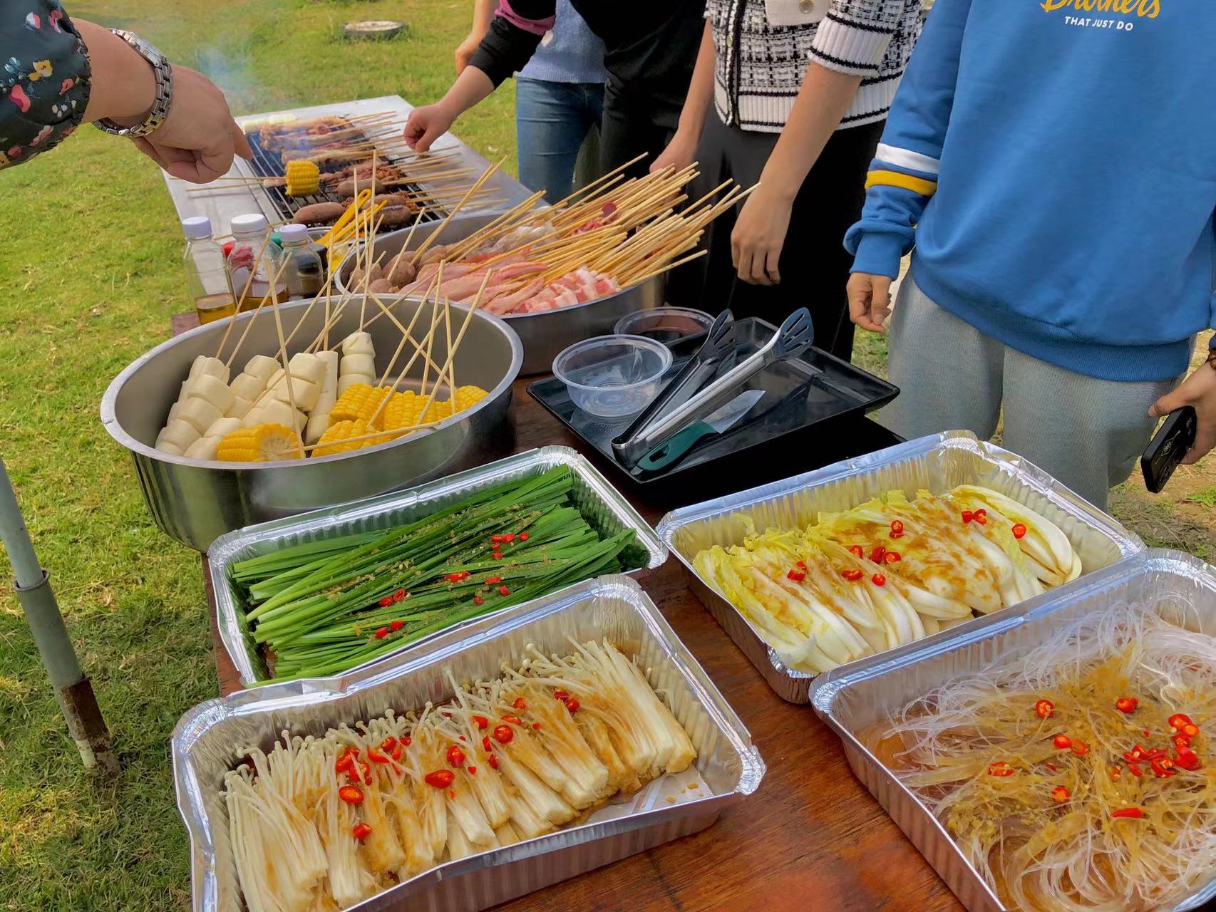 珠海市精模公司的团建活动