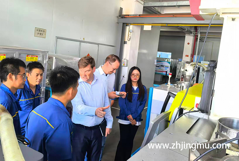 德国高端家居护理产品的龙头企业对我司工厂参观盛赞