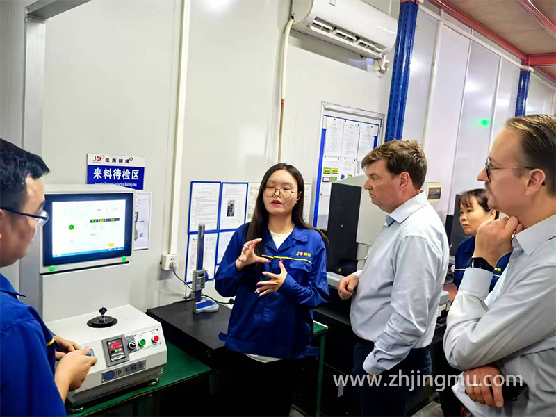 德国高端家居护理产品的龙头企业对我司工厂参观盛赞