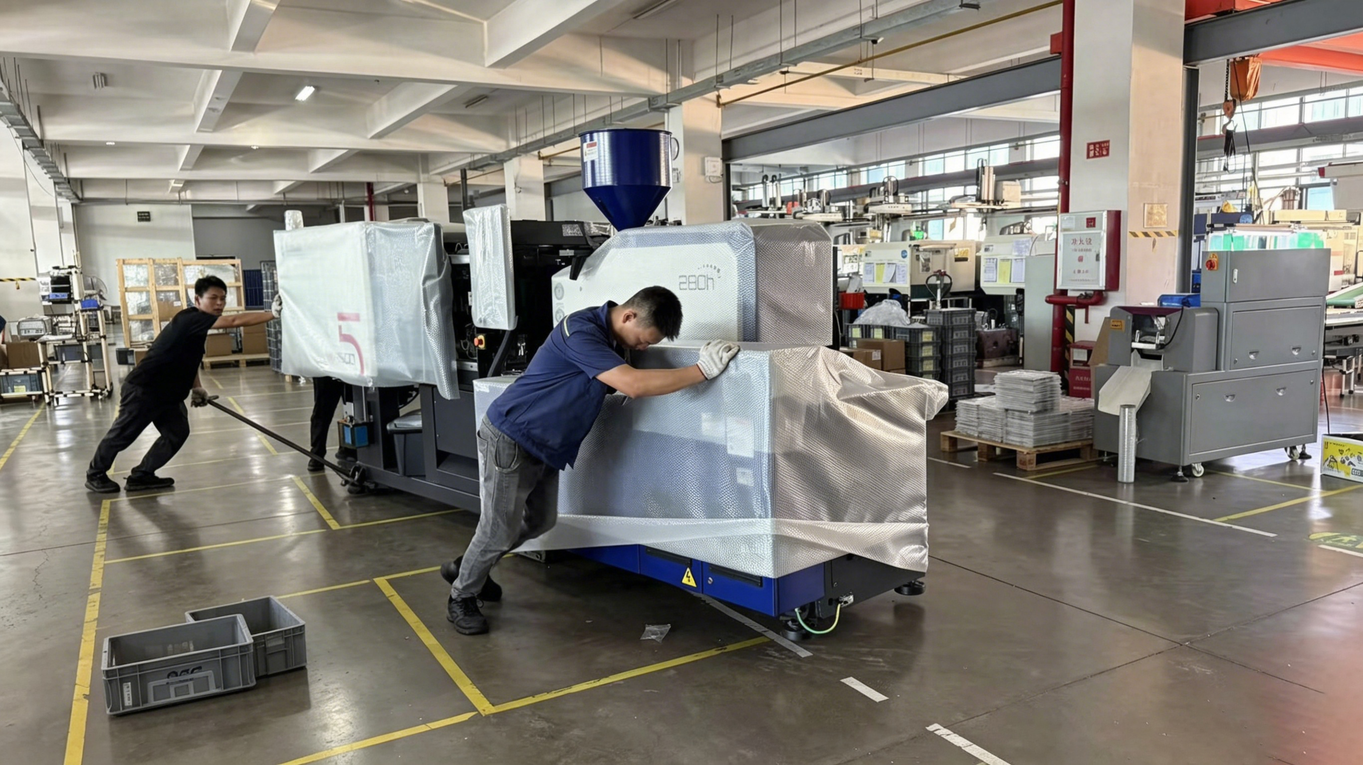 珠海精模扩容注塑设备！新增 2 台 90 吨海天注塑机